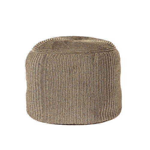 Otto footstool taupe