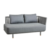 Moments 2 seater sofa module links grey