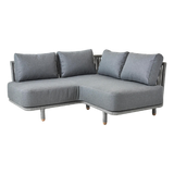 Moments corner sofa module grey
