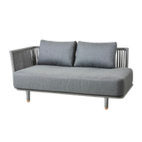 Moments 2 seater sofa module rechts grey