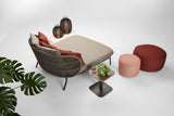 Kodo daybed , quick ship set Fossil Grey/Almond